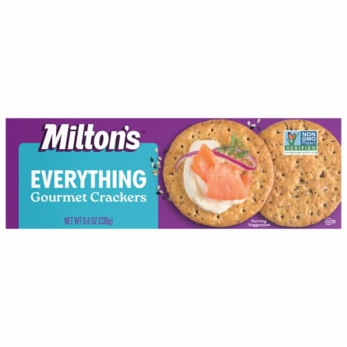 Milton'S Craft Bakers Everything Gourmet Crackers