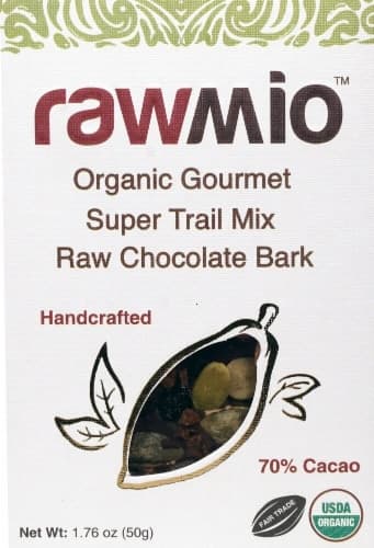 Windy City Organics Rawmio Organic Gourmet Super Trail Mix Raw Chocolate Bark