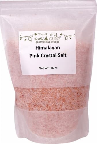 Windy City Organics  Raw Guru Pink Crystal Himalayan Salt