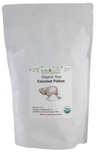 Windy City Organics  Raw Guru Organic Raw Coconut Flakes