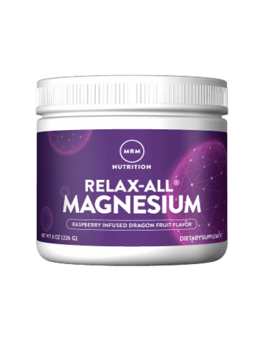 Mrm Nutrition Relax-All Raspberry Infused Dragon Fruit Magnesium Powder