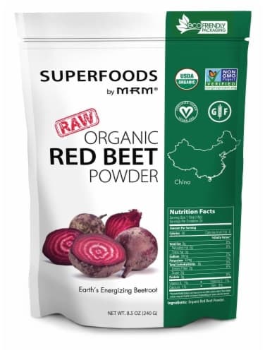 Mrm Superfoods Raw Organic Red Beet Powder