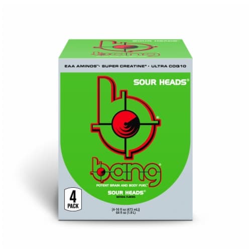 Bang Sour Heads Energy Drink Multipack
