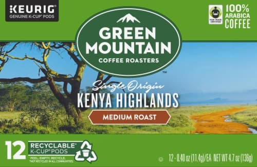 Green Mountain Coffee Roasters Kenya Highlands Medium Roast K