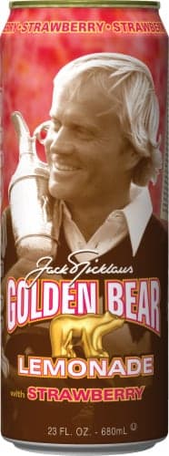 Arizona Jack Nicklaus Golden Bear Strawberry Lite Lemonade