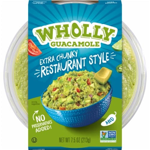 Wholly Extra Chunky Restaurant Style Guacamole Bowl