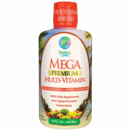Tropical Oasis Mega Premium Multi-Vitamin Oz Liq