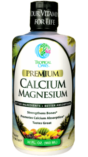 Tropical Oasis Premium Calcium Magnesium Dietary Supplement