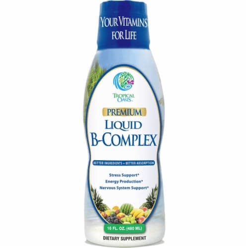 Tropical Oasis Premium Liquid B-Complex Oz Liq