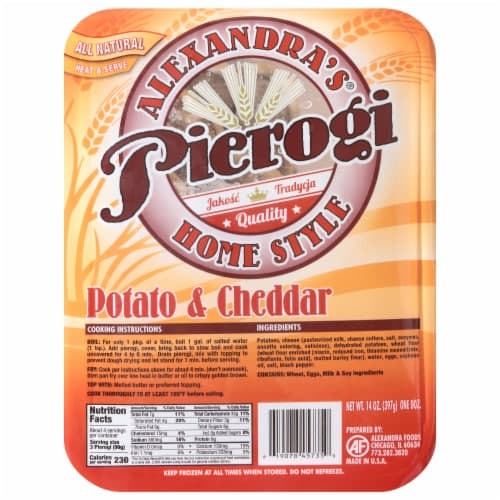 Alexandra'S Pierogi With Potato & Cheddar Cheese
