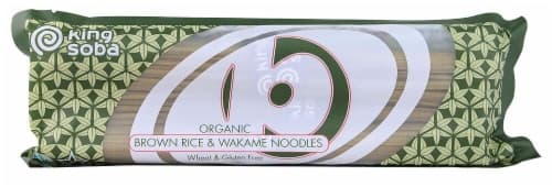 King Soba Organic Brown Rice & Wakame Noodles