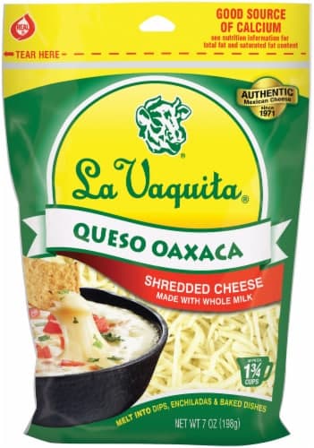 La Vaquita Queso Oaxaca Shredded Cheese
