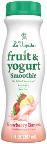 La Vaquita Strawberry Banana Fruit & Yogurt Smoothie