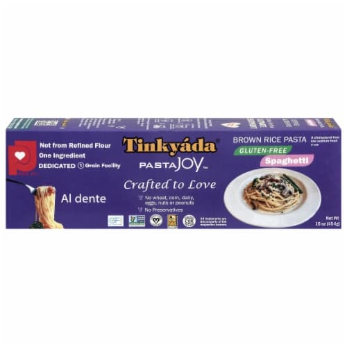 Tinkyada Pasta Joy Ready Brown Rice Pasta Spaghetti Style Bag