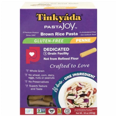 Tinkyada Pasta Joy Ready Brown Rice Pasta Penne Bag
