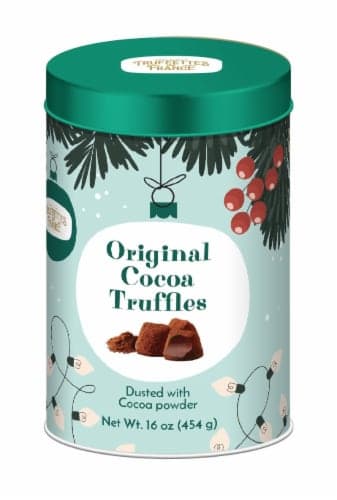Truffettes De France Original Cocoa Dusted Truffles Holiday Candy