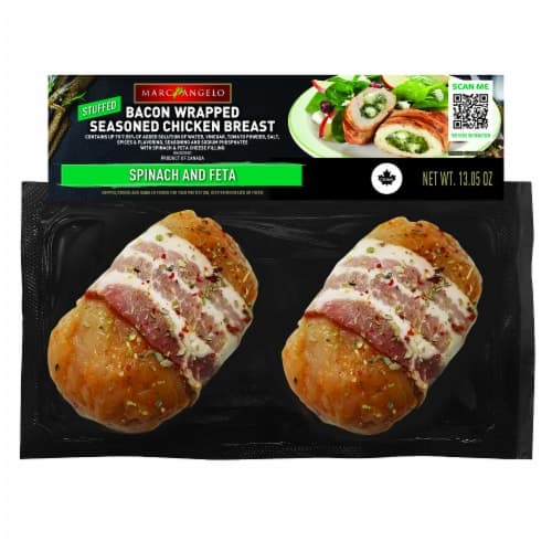 Marcangelo Spinach & Feta Bacon Wrapped Breast