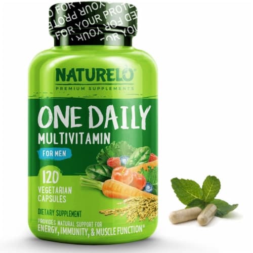 Naturelo One Daily Multivitamin For Men Vegetarian Capsules