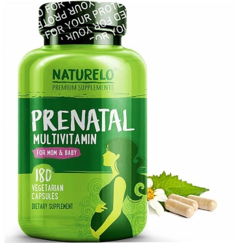 Naturelo Mom & Baby Prenatal Multivitamin Vegetarian Capsules