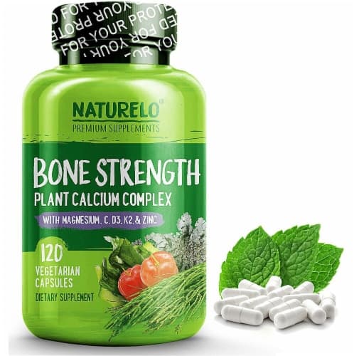 Naturelo Bone Strength Plant Calcium Complex Capsules