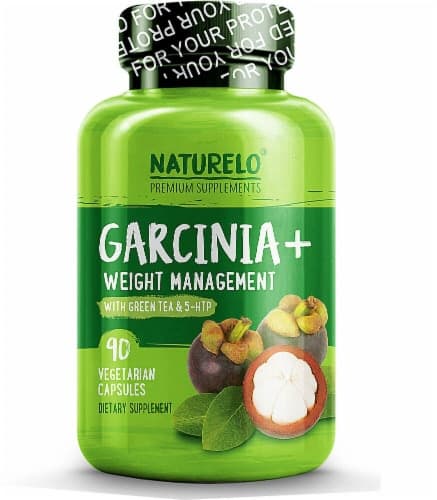 Naturelo Garcinia & Weight Management With Green Tea & 5-Htp Vegetarian Capsules