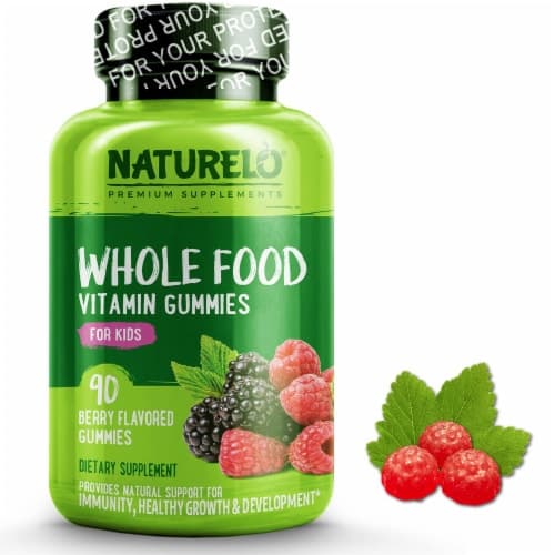 Naturelo Whole Food Kids Berry Vitamin Gummies