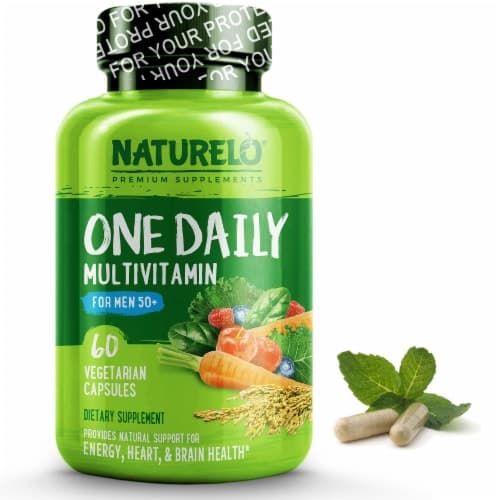 Naturelo One Daily Multivitamin For Men 50+ Capsules