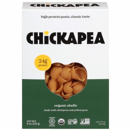 Chickapea Chickpea & Lentil Pasta, Shells