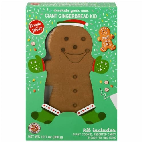 Create A Treat Giant Gingerbread Man Cookie Kit