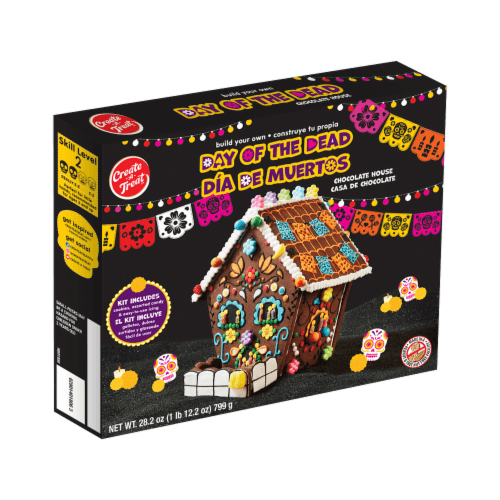 Create A Treat Build Your Own Day Of The Dead Chocolate House - Dia De Los Muertos
