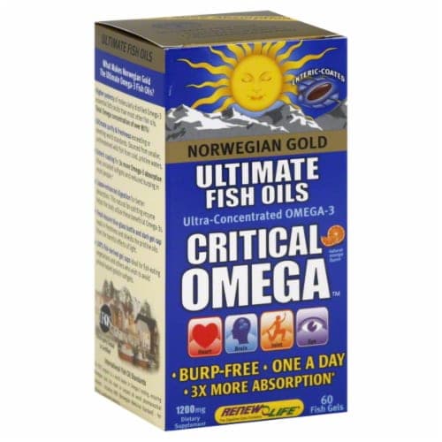 Norwegian Gold Ultimate Fish Oils Critical Omega