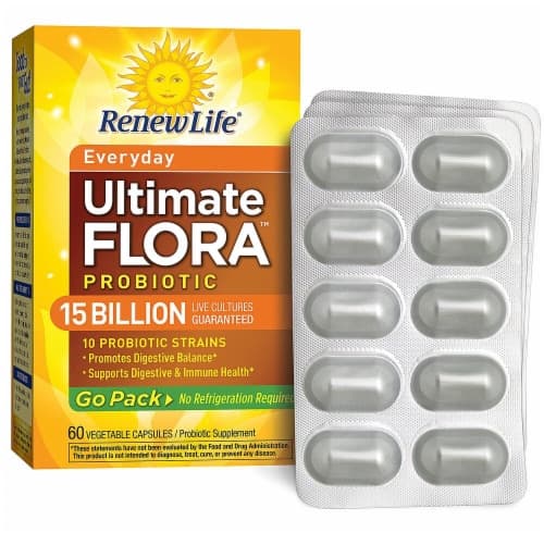 Renew Life  Ultimate Flora Probiotic Everyday  Go