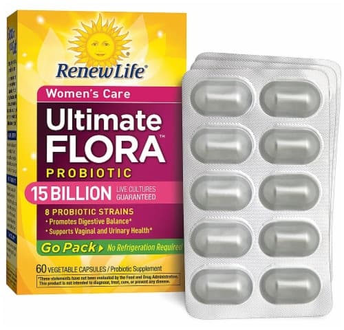 Renew Life Ultimate Flora Women'S Probiotic Vegetable Capsules
