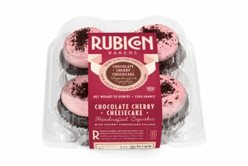 Rubicon Bakers Chocolate Cherry Cheesecake Cupcakes