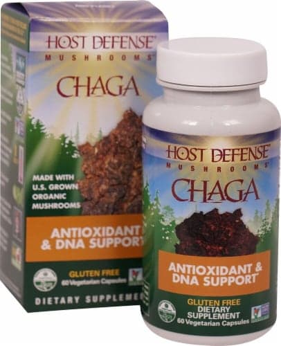 Host Defense Chaga Antioxidant & Dna Support Vegetarian Capsules