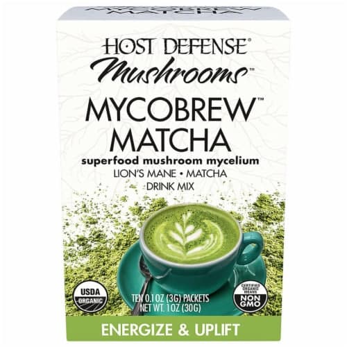 Host Defense Mushrooms Mycobrew Matcha Mix