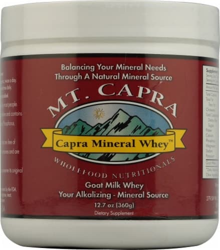 Mt. Capra Products  Capra Mineral Whey Powder