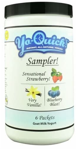 Mt. Capra Products Yo-Quick Instant All-Natural Goat Milk Yogurt Sampler