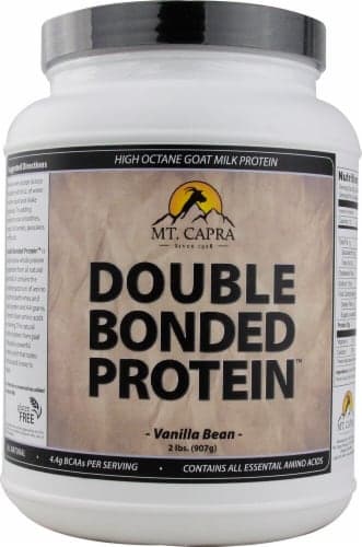 Mt. Capra Products  Double Bonded Goat Milk Protein   Vanilla Bean