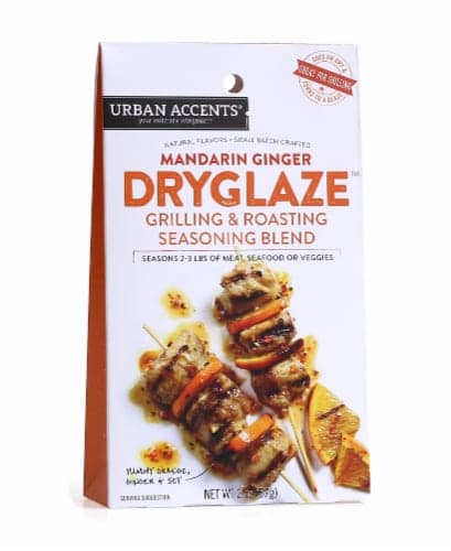 Urban Accents Mandarin Ginger Dryglaze Grilling & Roasting Seasoning Blend
