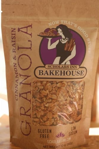 Scholars Inn Bakehouse Gluten Free Cinnamon Raisin Granola