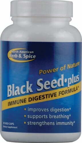 North American Herb & Spice Black Seed Plus Vegi Caps