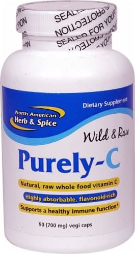 North American Herb & Spice Purely-C Veggie Caps