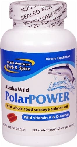 North American Herb & Spice Polarpower Sockeye Salmon Oil Caps