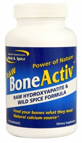 North American Herb & Spice  Boneactiv Raw Hydroxyapatite & Wild Spice Formula