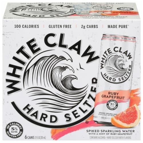 White Claw Hard Seltzer Ruby Grapefruit