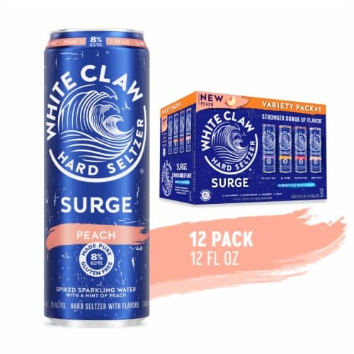 White Claw Hard Seltzer Surge Variety Pack In Cnas