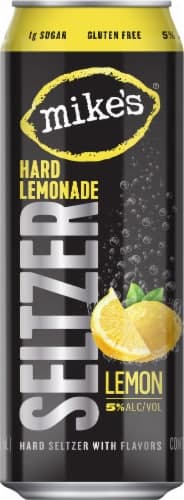 Mike'S Seltzer, Hard Lemonade, Lemon