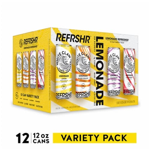 White Claw Refresher Lemon In Cans