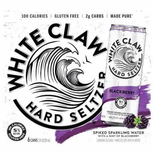 White Claw Hard Seltzer Blackberry